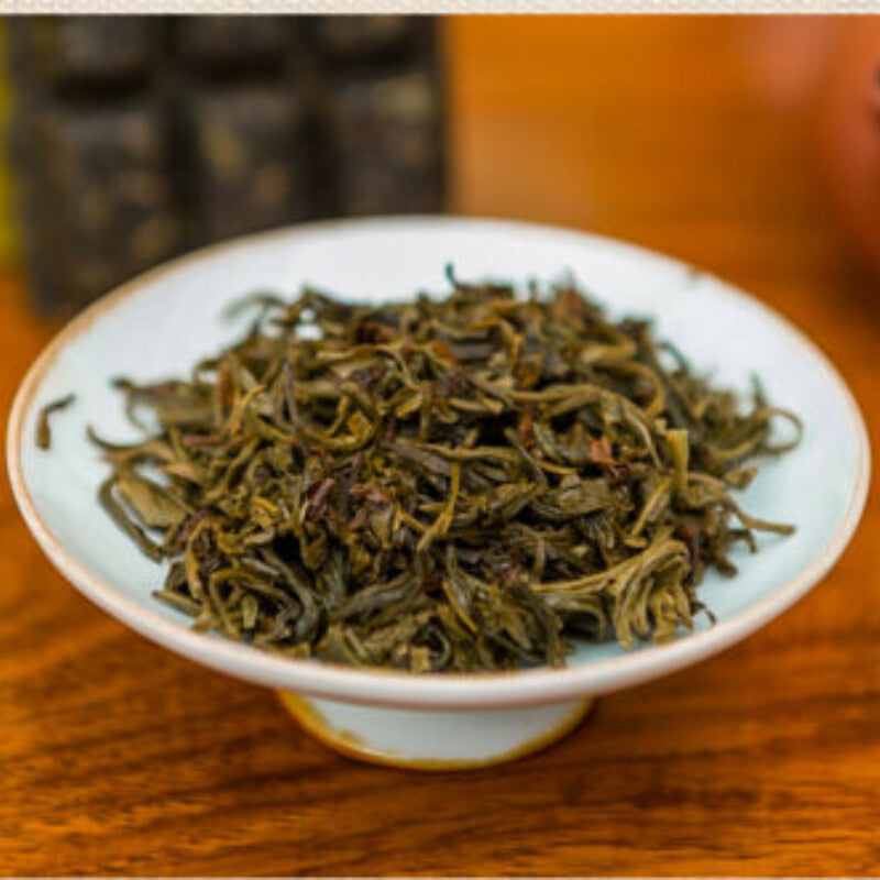 45g Jun Shan Huang Cha Organic Aromatic Yellow Tea Mini Gold Brick Pressed