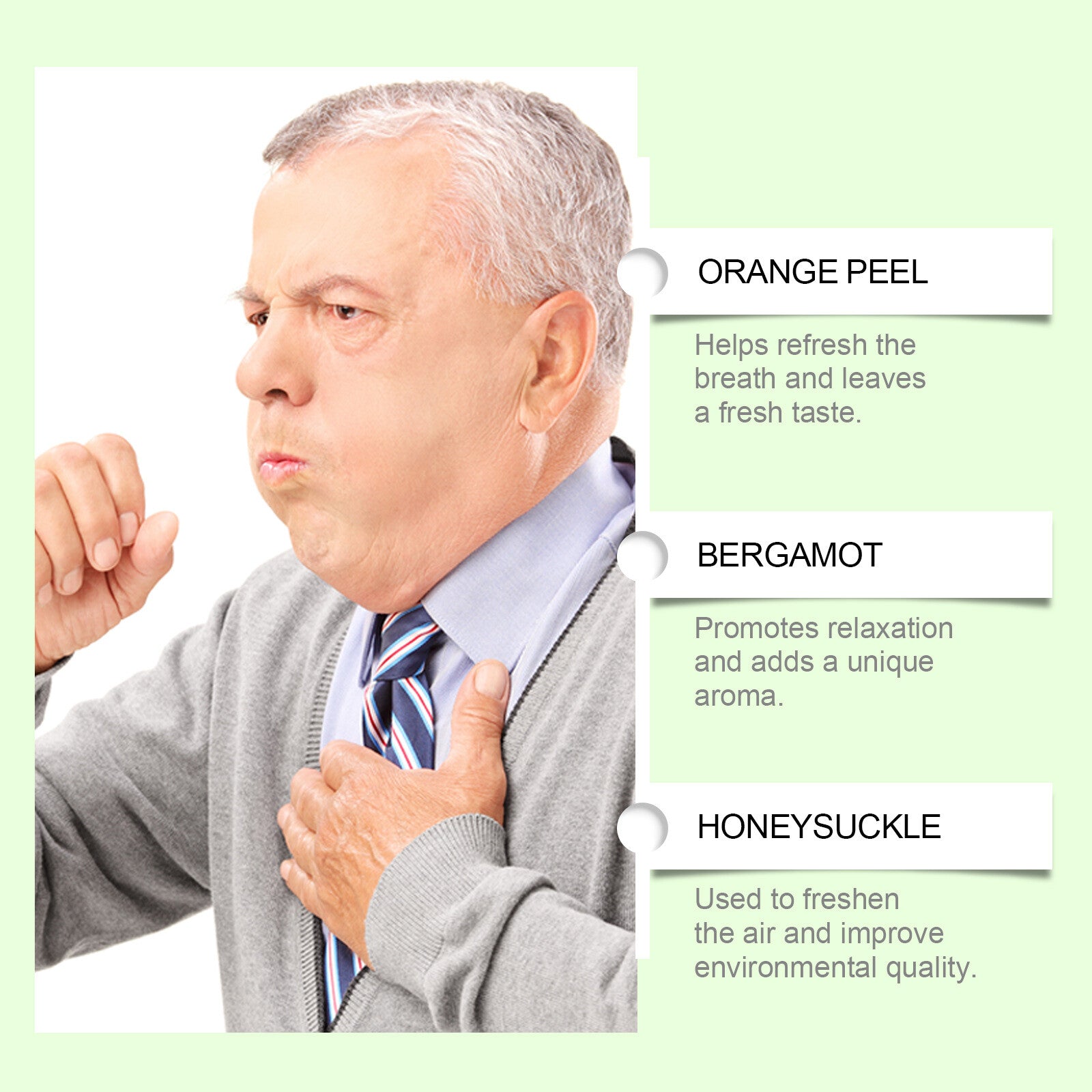 100% Organic Natural Respiratory Support Googeer Breath Herbal Lung Tea