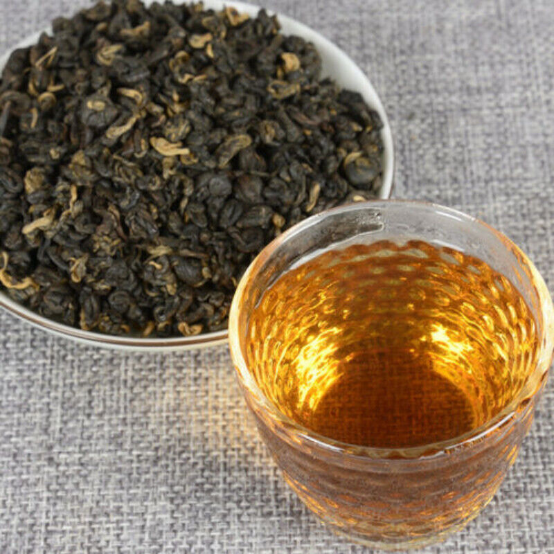 HelloYoung Black Tea Dian Hong Snail FengQing Chinese Tea Dian Hong Tea Dianhong Yunnan
