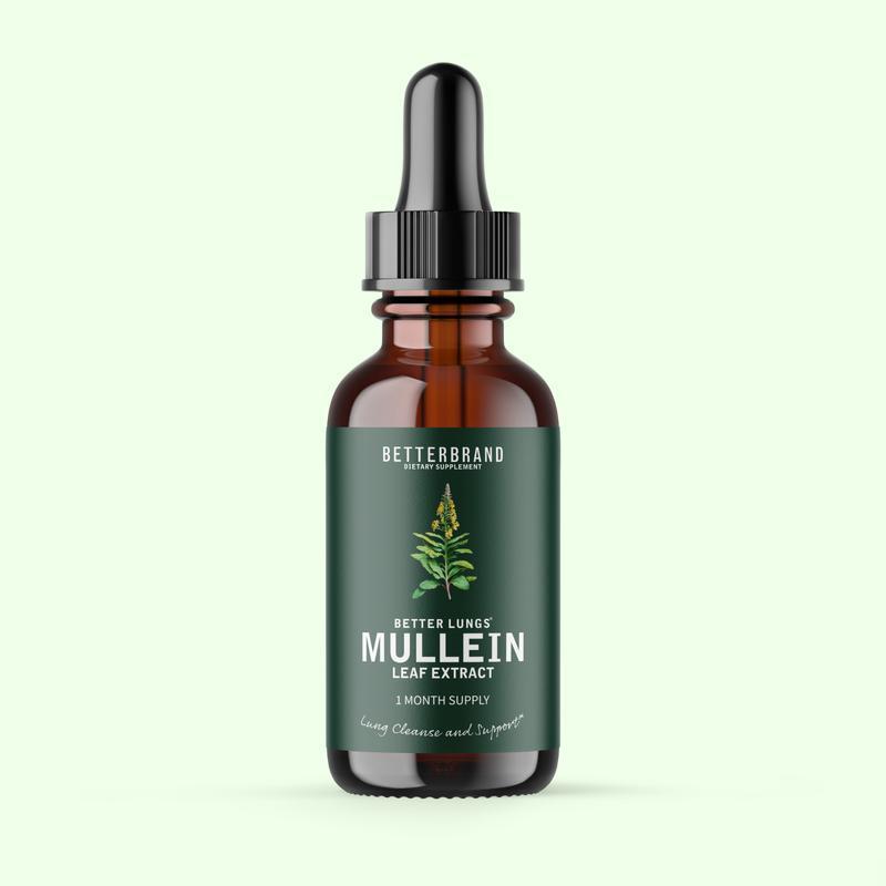 Mullein Leaf Extract Drops Health Care All-natural Ingredients