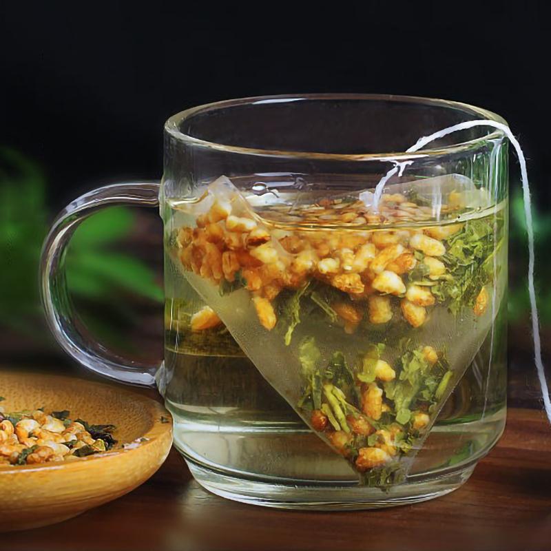 Yellow Buckwheat Premium Genmaicha Tea Boosts Digestion Japanese Tea Barley Tea