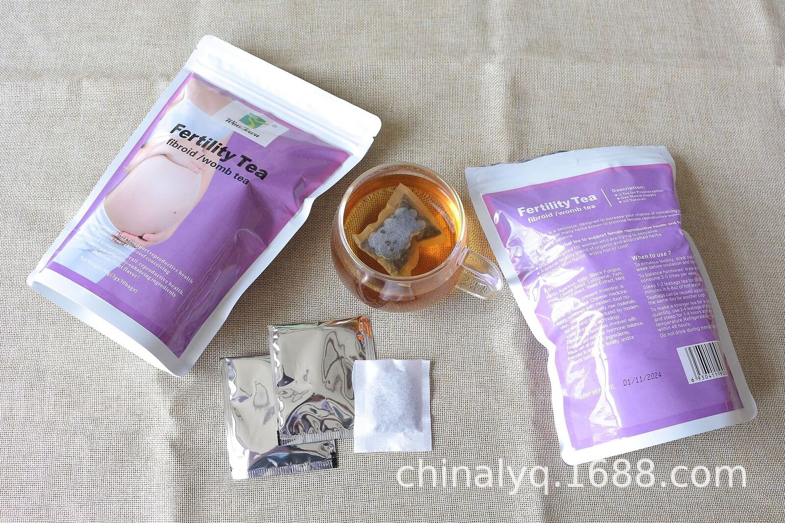 3g*30bags Fertility Tea Man Women Female Fibroid Womb Detox Tea Healthy Drink