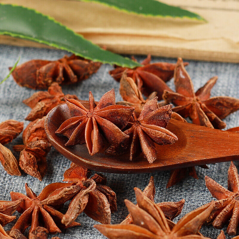 HelloYoung 100% Natural Organic Star Anise Herb Bajiao Cooking Materials 250g / 500g 八角