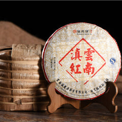 357g Hochwertiger Geschenk Tee Dian Hong Puerh Tee Kuchen Frühling Schwarzer Tee