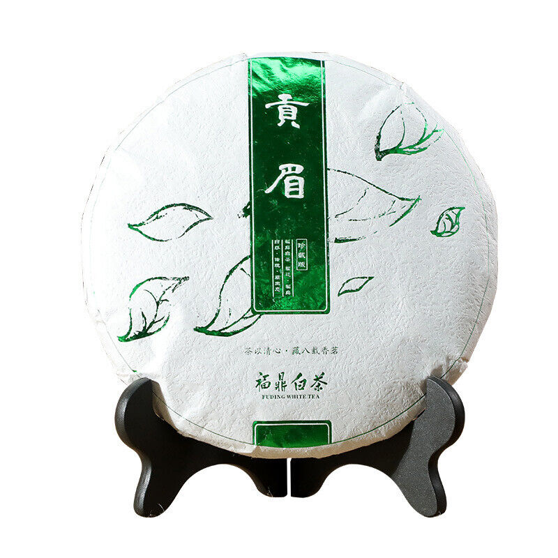 HelloYoung 350g Fuding White Tea Panxi Gongmei Shoumei Gaoshan Sunshine Old White Tea Cake