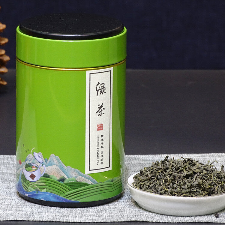 Mao Jian Green Tea Jasmine Tea Biluochun Tea Xiao Seed,Jin Jun Mei Black Tea Can