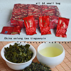 HelloYoung TieGuanYin Tea Fragrance Oolong Health Tea Anxi Tieguanyin Tea 64small Bags 500g