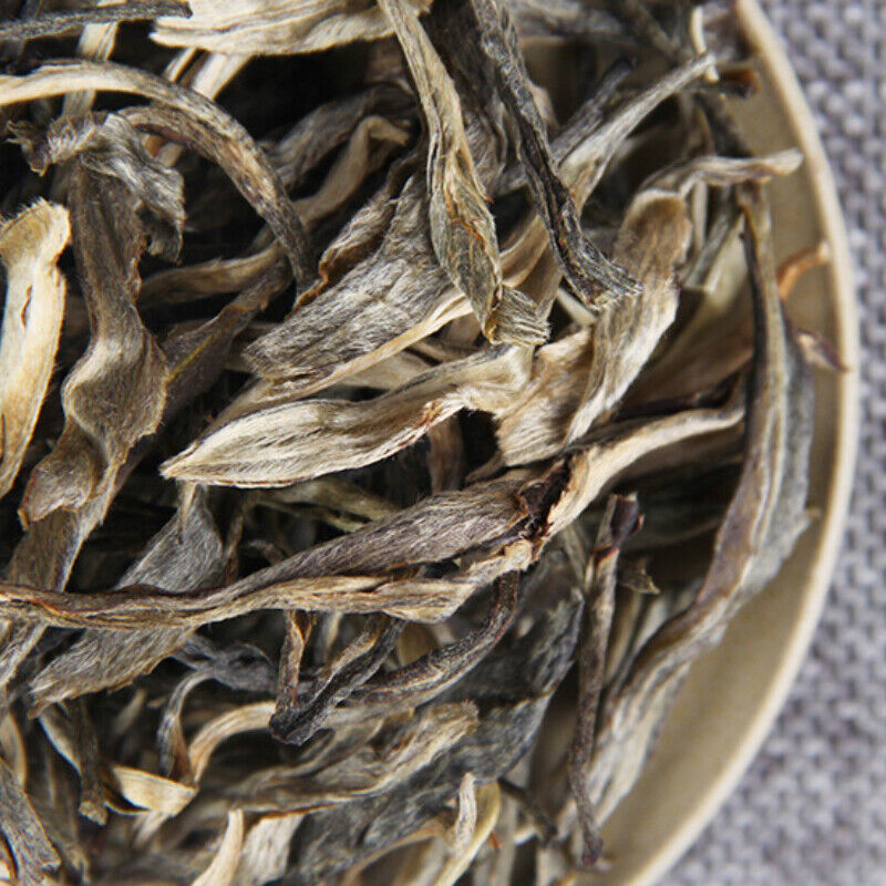 HelloYoung Weight Loss Natural Yunnan White Tea Bulk Bud Pu'er Raw Tea Healthy Drink 500g