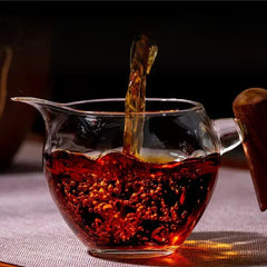 Aged Wild Black Gold Luzhou Fragrance Tea Yunnan Menghai Pu'er Ripe Tea