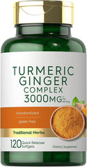 Turmeric Curcumin 2400mg | 180 Capsules | Non-GMO, Gluten Free