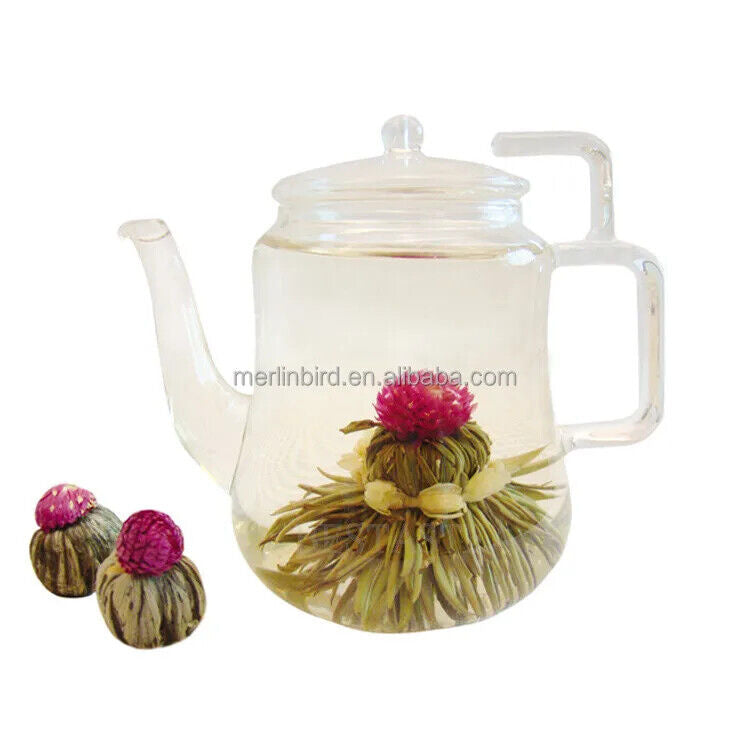 Handcrafted Flowering Tea Dried Blooming Flower Tea Balls 20pcs