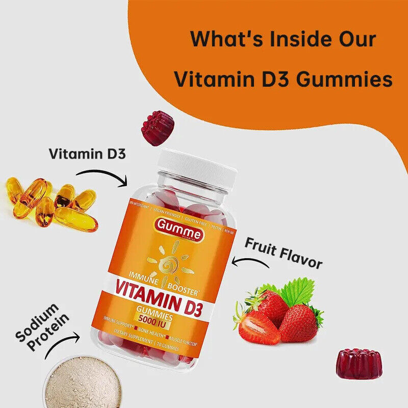 Height Growth Vitamin Gummies Booster Teen Vitamins For Kids 60 pills