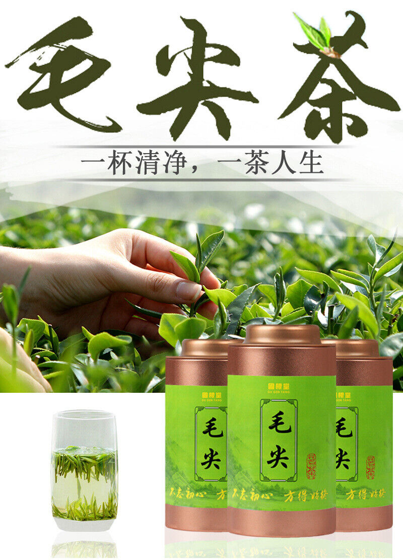 New tea Mao Jian green leaves Mingqian green tea Xinyang