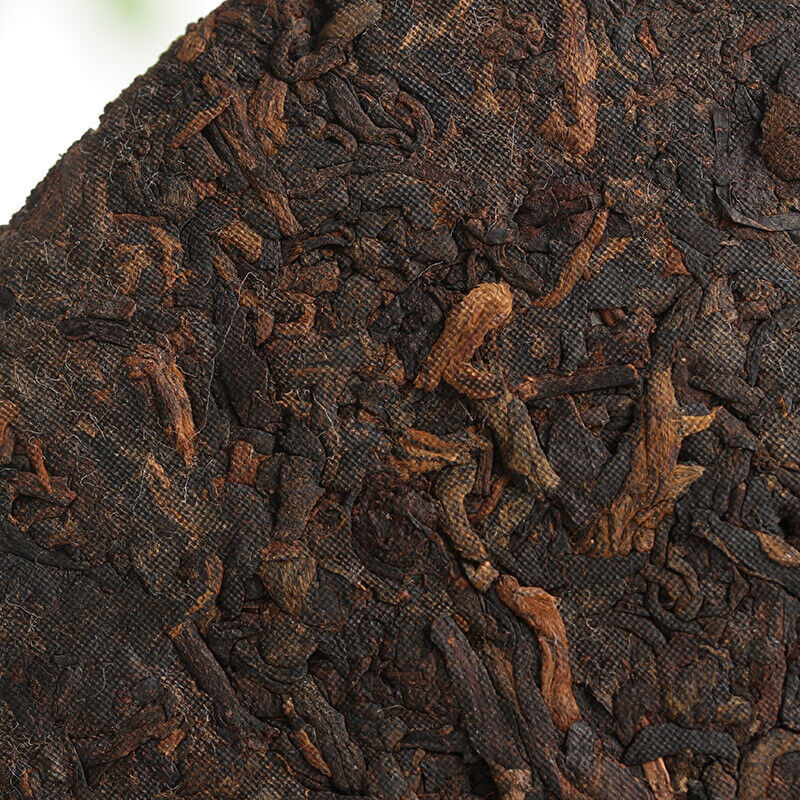 Yunnan Puerh Ripe Tea Dry Storage Ripe Tea Menghai Flavor Seven Seed Cake 357g