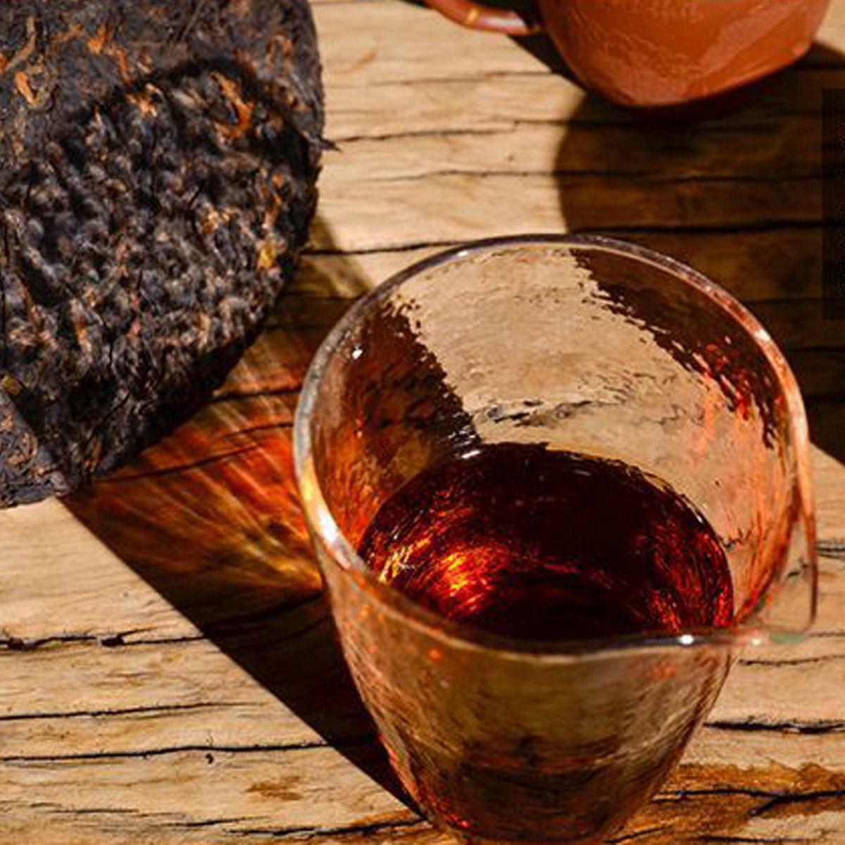 357g Premium Puerh Schwarzer Tee Handgemachte Qizi Wild Mountain Puer Tee Kuchen