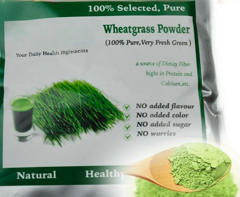 HELLOYOUNG Pure Fresh Green Wheat Grass Powder 2KG -100% Pure, Strong Flavour