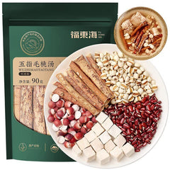 90g Red bean, Five-finger hair, Poria cocos, Euryale, Coix seed mixed soup