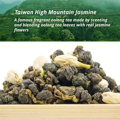Taiwan Oolong Tea With Jasmine Flowers