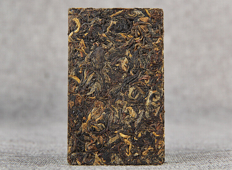 Yunnan Black Tea Fengqing Dianhong Tea Brick Floral Honey Flavor Early Spring