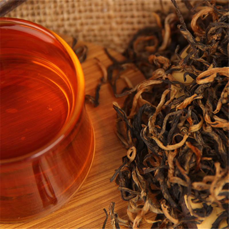 HelloYoung 200g Early Spring Dianhong Black Tea Kunming Crested Honey Rhyme Gold Screw Food