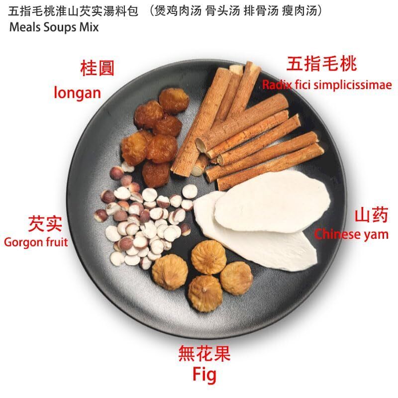 80g Cantonese Soup-Radix fici simplicissimaeHispid  Soups Mix Wu Zhi Mao Tao