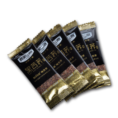 HelloYoung Black Buckwheat Tea Bagged 1kg Organic Black Tartary Buckwheat Plantule Full Tea