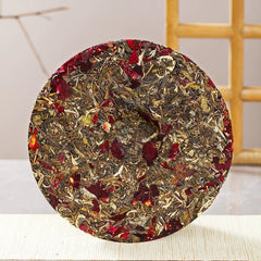 Additive-Free Yunnan premium tea tree king Pu erh red rose tea 357g tea cake