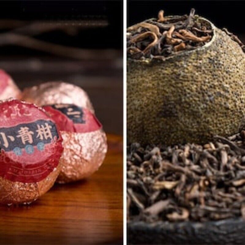 500g TEA - [Puerh Tea] Xinhui Tangerine Peel Xiaoqing Mandarin Puerh tea