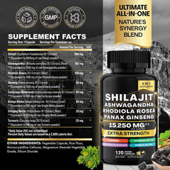 Sea Moss Bundle Black Seed Multivitamin & Shilajit Power Combo