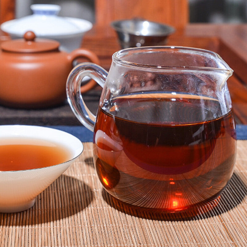 Imperial Seal Cooked Tea Big Leaf Tea Cake 357g/12.59oz Natural Pu'er Tea