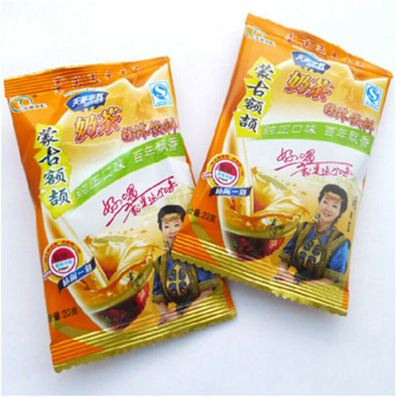 HelloYoung New Mongolia Suutei Tsai Instant Milk Buttered Tea Powder-Salty Sweet Flavor Tea
