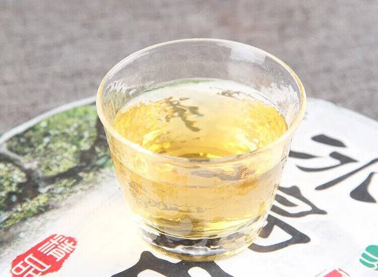 357g Pu'er Raw Tea Guiyuanchang Icelandic Ancient Tree Yunnan Qizi Cake Tea Tea
