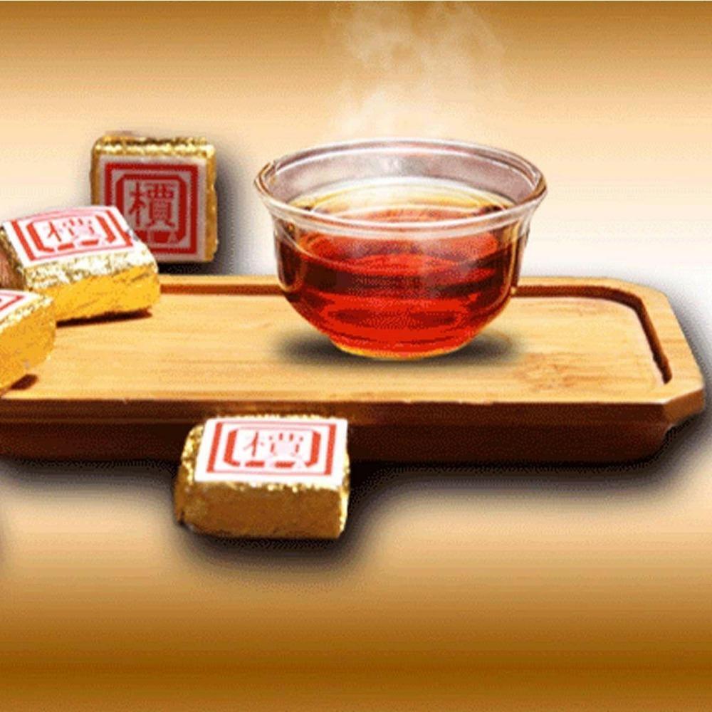 50g-500g Yunnan Pu'er Tea Ripe Tea Small Gold Brick Pu'er Mini Tuo Tea