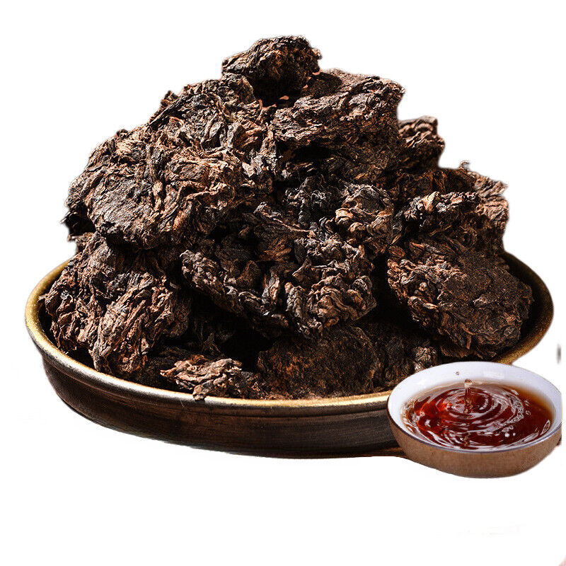 Yunnan Pu'er Tea Premium Old Tea Head Mature Tea Crushed Silver Mature Pu'er Tea