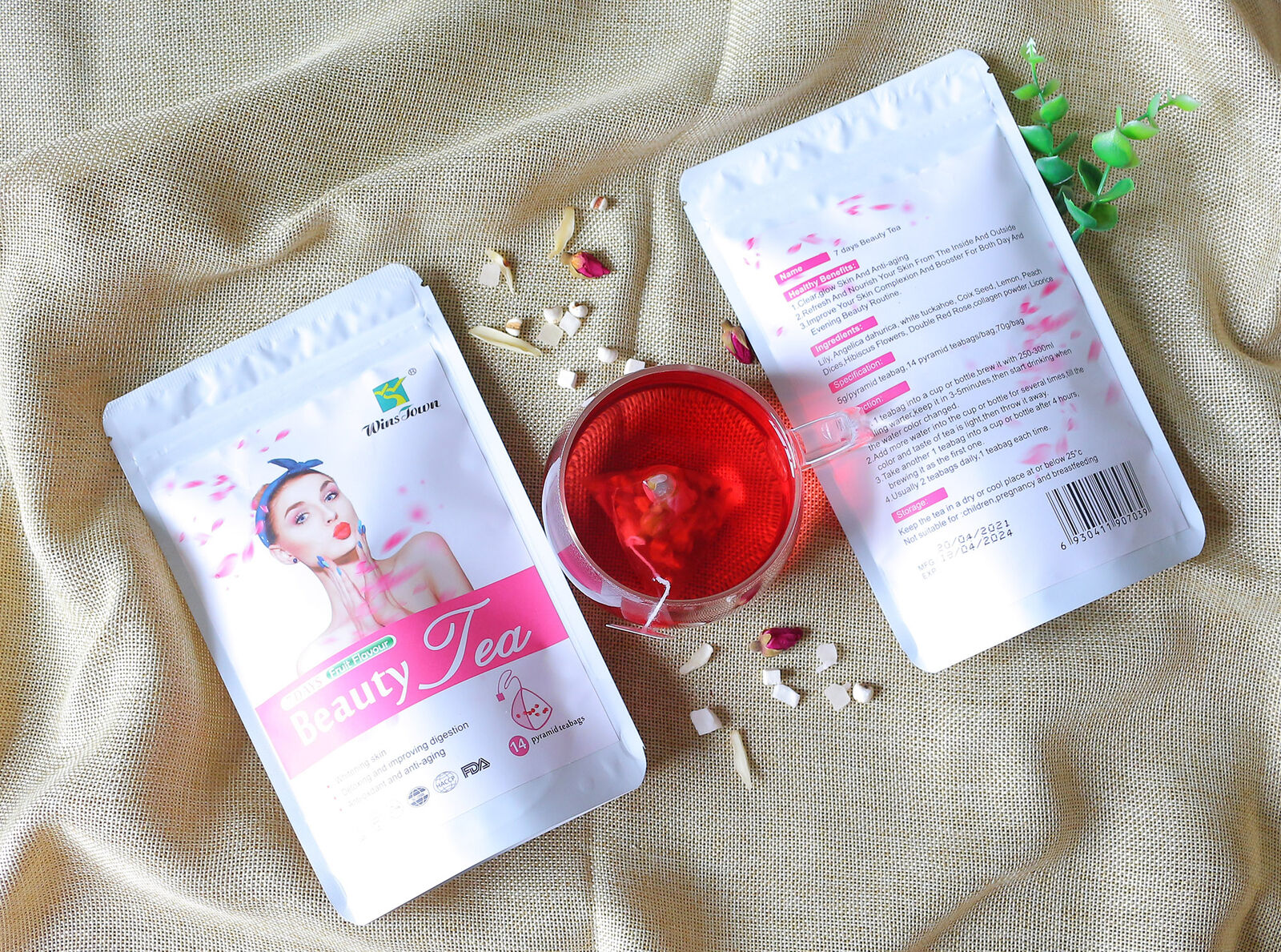 28 Day Detox Easy Slim Skinny whitening Tea Herbal Diet 5g*14 tea bags