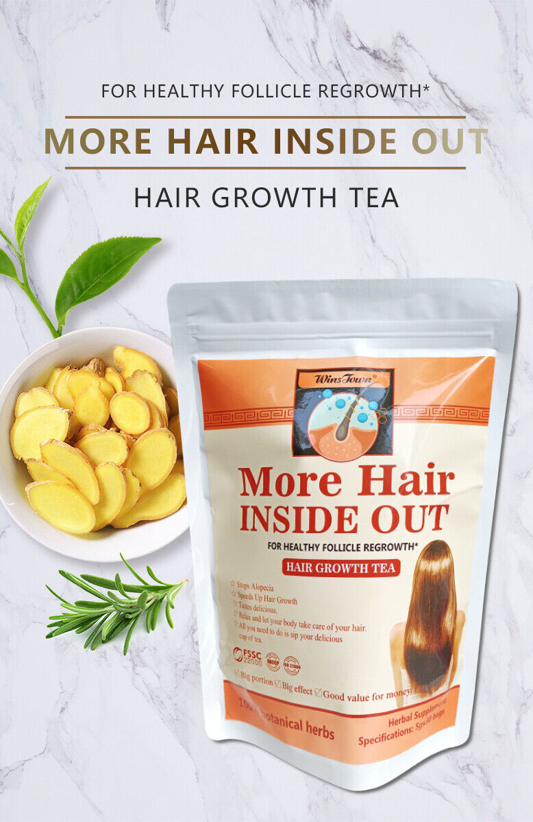 Fast Hair Growth Treatment Tea Follicle Regrowth Herbal Care for All Hair Types