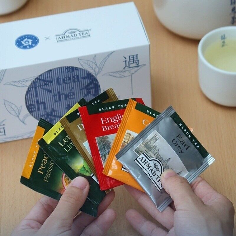 Linn Tea & Yaman Tea Bagged Tea - Tea Meets Stuff Flavored Tea 20pcs