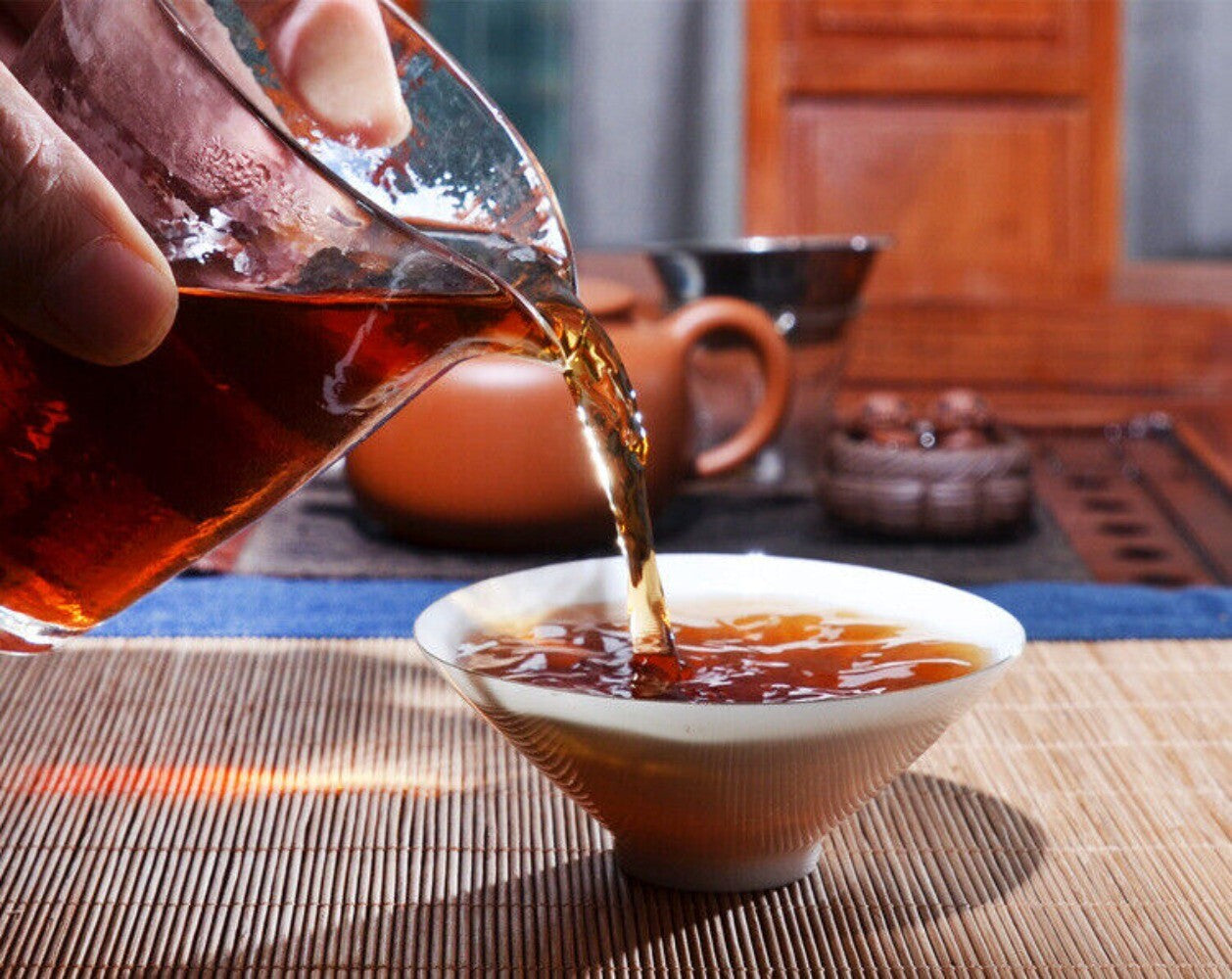 Menghai Seven Sons Ripe Puerh 357g Yunnan Organic Black Tea