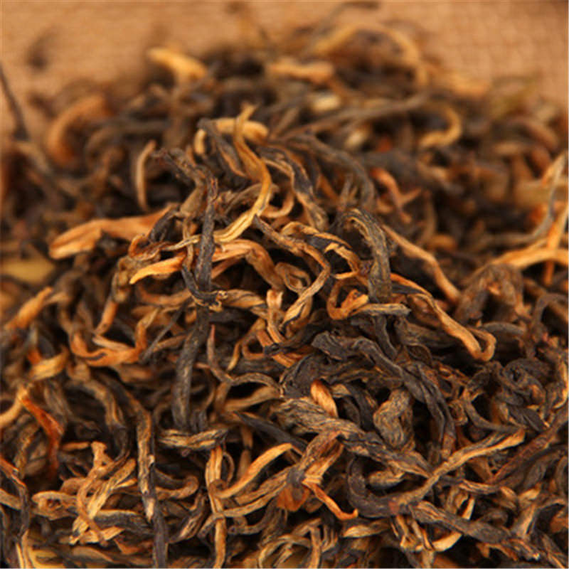 HelloYoung 200g Early Spring Dianhong Black Tea Kunming Crested Honey Rhyme Gold Screw Food