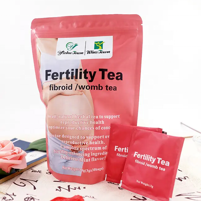 Female Fertility Fibroid Tea Herbal Teabag Factory Womb Detox Tea