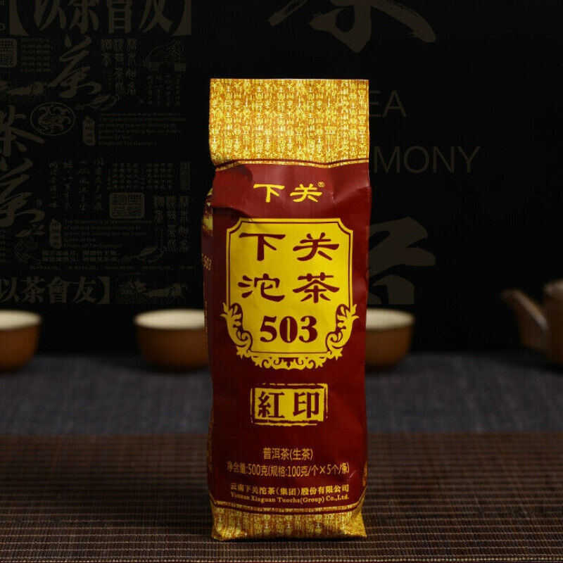 500g Classic Red Label 503 für Top Xiaguan Pu-erh Tuo Cha Tee Shen Puer Tuocha