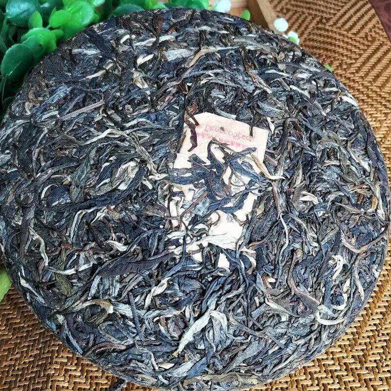 357g/12.59oz Top Impression Peacock Cha Tea Cake Premium  Pu'er Tea Health Drink