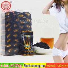 HelloYoung New Oilcutting Black Tea Oolong Tea Tieguanyin Black Oolong Health Tea 250g