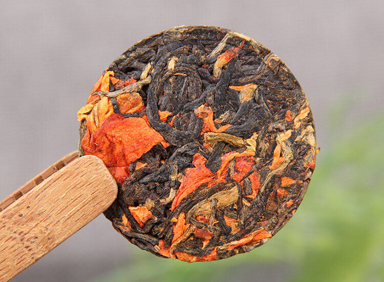 Fongqing Dianhong Premium Floral Tea Blend Yunnan Red Tea Lily Flower Tea