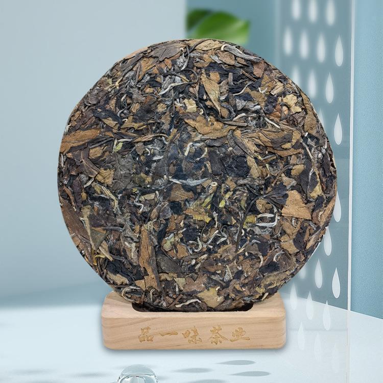 HelloYoung Alpine White Tea Fujian Fuding White Tea Gong Mei 350g Tea Cake White Peony