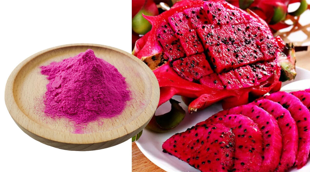 Freeze Dried Organic Certification Natural Red Dragon Fruit Pitaya Powder 250g