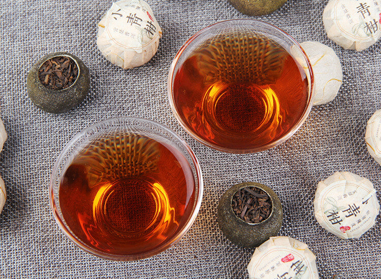 Xiaoqinggan 8-year-old Palace Citrus Puerh Tea Tangerine Peel Ripe Tea 100g