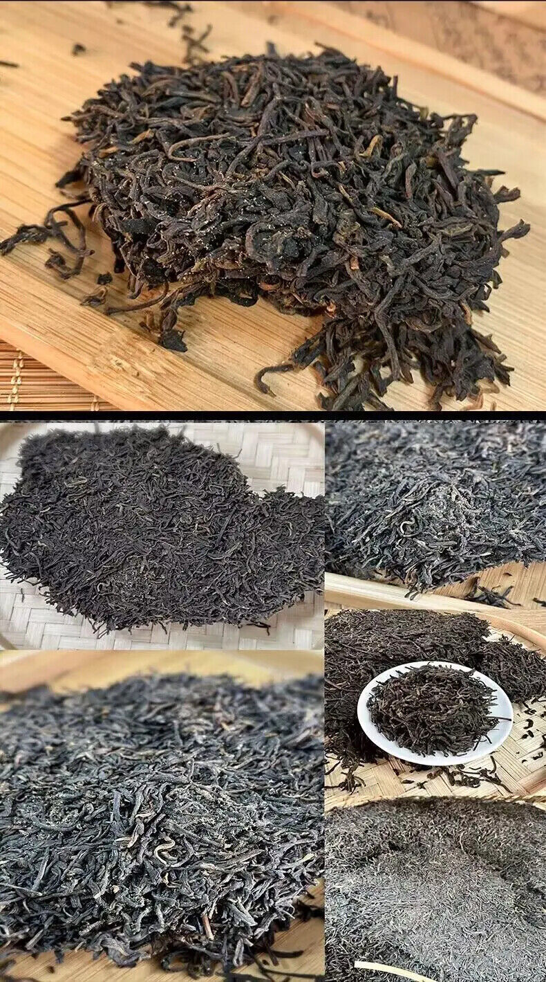 Special Grade Jinhua Liubao Tea, Wuzhou Old Tea, Five-year-old Black Tea 500g