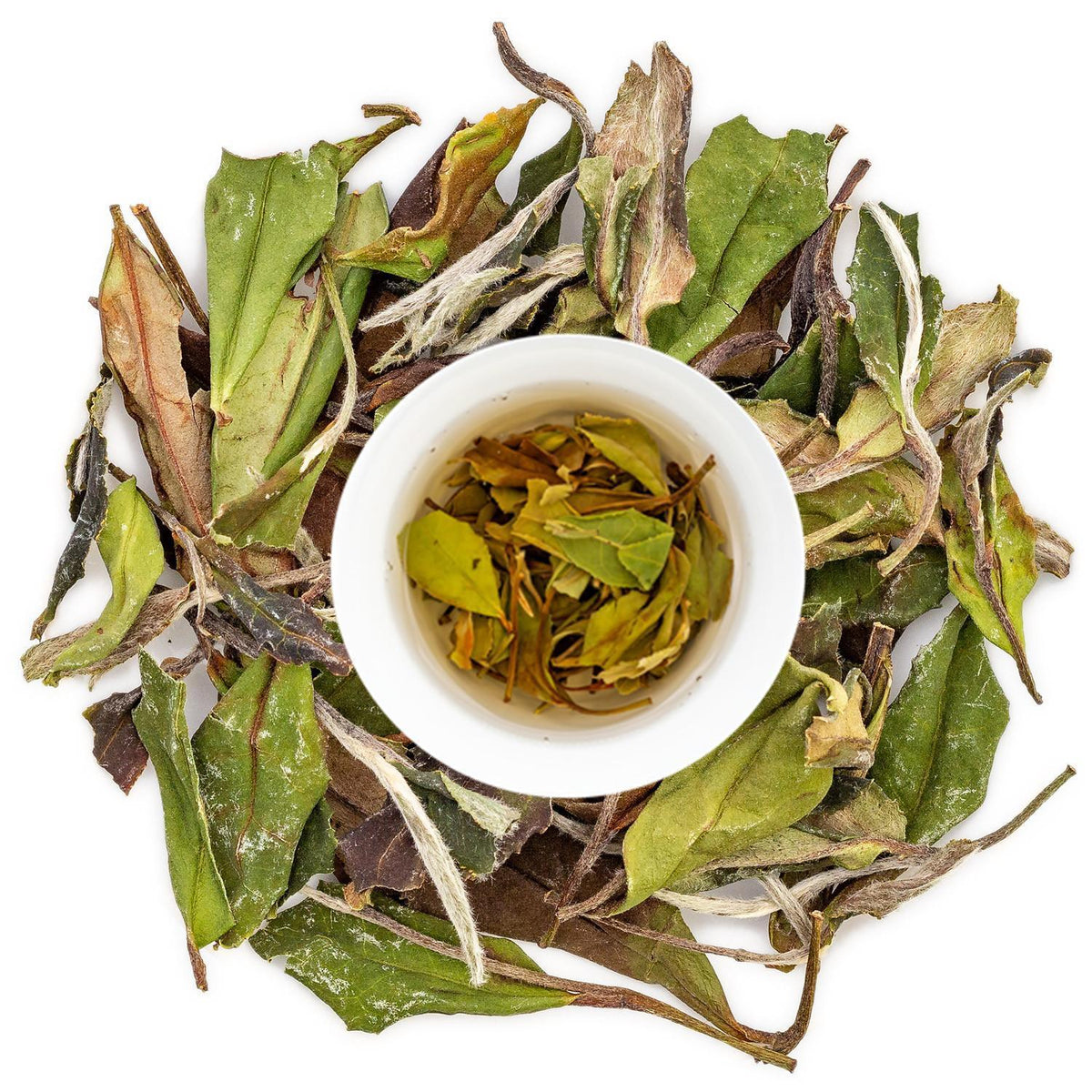 125g Yuqian 3rd Grade,Chinese White Tea White Peony Bai Mudan Tea
