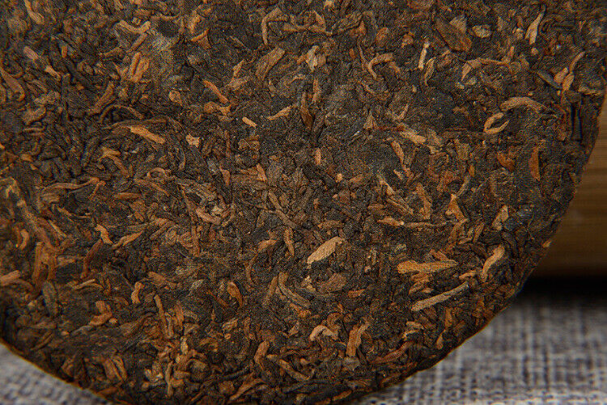 Ancient Tree Organic Ripe Tea Cake 100g*3 Yunnan Pu'er Tea Leaves Icelandic
